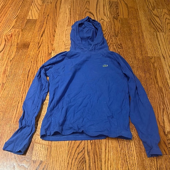 Lacoste Boy’s Blue Light Hoodie Size 10
